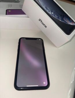 Apple IPhone XR 64GB Schwarz voll funktionsfähig - Display oben rechts gesprungen - Hamburg
