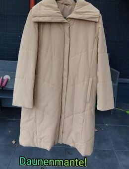Daunenmantel, warm, beige/sand, Größe: 42, wie neu - Immenhausen