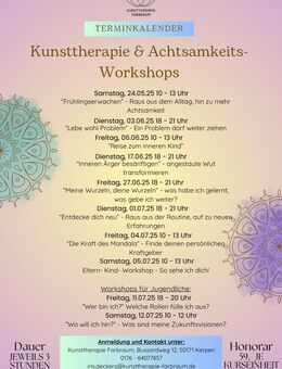 Kunsttherapie und Achtsamkeits- Workshops - Kerpen (Kolpingstadt) Zentrum