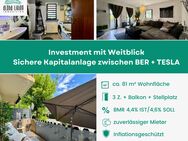 ATTRAKTIVE KAPITALANLAGE-WOHNUNG + STELLPLATZ ZWISCHEN FLUGHAFEN BER + TESLA - Storkow (Mark)