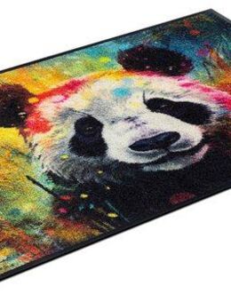 wash+dry by Kleen-Tex Fußmatte Pandy McPanda, rechteckig, Höhe: 7 mm