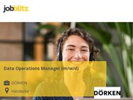 Data Operations Manager (m/w/d) - Herdecke