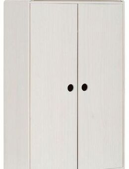 Lüttenhütt Kleiderschrank Alpi Kiefernholz, mit Einlegeböden und Kleiderstange, Höhe 180 cm