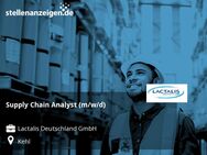 Supply Chain Analyst (m/w/d) - Kehl