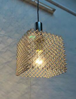 Mid Century Space Age Mesh Cube Pendant Lamp 60er - Hamburg Hamburg-Nord