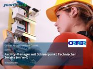 Facility-Manager mit Schwerpunkt Technischer Service (m/w/d) - München