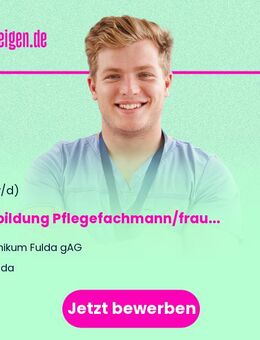 Ausbildung Pflegefachmann/frau (m/w/d) - Fulda