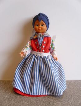 Trachtenpuppe Rømø Röm Dänemark Souvenir Danish National Costumes Nadenken 7,- - Flensburg