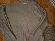 Zara Langarmshirt Gr. 164 beige khaki - Amt Wachsenburg