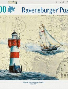 Ravensburger Puzzle Romantischer Leuchtturm, 2000 Puzzleteile, Made in Germany