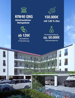 Der Weg zum Eigentum - 150.000,- € mit 1,03 % Zins = 129,-€ monatlich in den ersten 5 Jahren - Frontenhausen