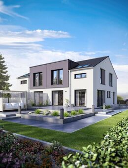 Vollunterkellertes Doppelhaus mit exklusivem Weitblick in die Natur BIEN-ZENKER - Nittendorf (Markt)