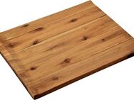 KESPER® Schneidebrett Tranchierbrett 36,5 x 48 cm, Akazie, FSC, Akazienholz, (1-St), mit schräger Schnittfläche für optimalen Saftablauf