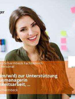 Assistenz (m/w/d) zur Unterstützung der Campusmanagerin (Öffentlichkeitsarbeit, Mediengestaltung, Verwaltung) - Osterholz-Scharmbeck