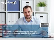 Recruiter - Active Sourcing (m/w/d) für den Bereich Finance, Accounting und Tax - Freising