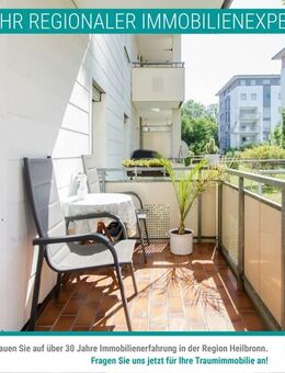Attraktive 3-Zimmer-Wohnung mit Balkon in zentraler Lage Heilbronns zu verkaufen! - Heilbronn