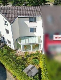 IMMOBERLIN.DE - Sehr angenehmes Reihenendhaus mit Wintergarten & Garage bei der Havel - Berlin