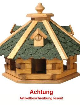 Dobar 6-eckiges Vogelhaus Bitumendach Kiefer #D91 - Birkenfeld (Baden-Württemberg)