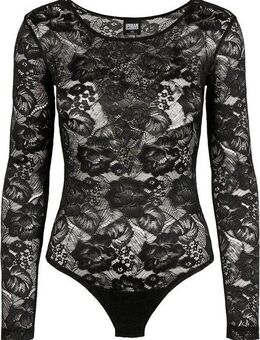 URBAN CLASSICS Body Urban Classics Damen Ladies Lace Longsleeve Body