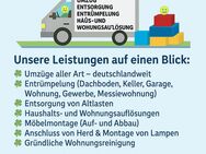 Umzug / Umzugsfirma / Entrümpelung/ Entsorgung/ Wohnungsauflösung - Gunzenhausen