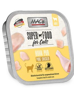Sparpaket MAC's Cat Schale 64 x 100 g - Huhn Pur