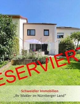 Familienglück - Gepflegtes Reihenmittelhaus mit schönem Garten und Garage am Laufer Kunigundenberg - Lauf (Pegnitz)