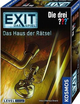 Kosmos Spiel EXIT, Die drei ???, Das Haus der Rätsel, Rätselspiel, Made in Germany