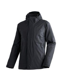 Maier Sports Regenjacke Metor 3in1 M warme Herren Jacke mit Kapuze, Winterjacke wasserdicht atmungsaktiv