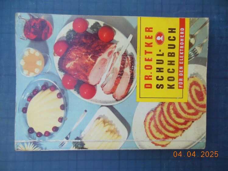 Dr. Oetker - Schulkochbuch 1957 - München Maxvorstadt