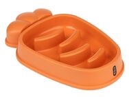 TIAKI Anti-Schling-Napf Karotte - 400 ml, L 31,5 x B 19 x H 45 cm