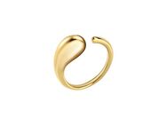 Vivance Fingerring 925 Sterling Silber vergoldet glanz