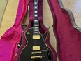 EDLES SAMMLERSTÜCK: Schwarze Gibson LesPaul Historic Coll. re-issued 1957 Ser.Nr.#7-5133 in 40237