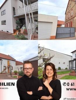 *PROVISIONFREI F. D. KÄUFER* VIELSEITIGES ANWESEN - Hier können Sie Ihre Ideen und Wünsche leben! - Gimbsheim