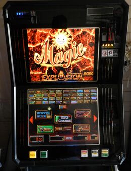 Merkur Ergoline Spielautomat Magie Explosion 2020 mit Vulkan Jackpot mit MD100 Dispenser über 250 Spiele - Gelsenkirchen