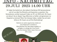 Info - Nachmittag 29.07.2025 Senioren WG Ladies & Gentlemen WG 60+ Schloß Weiterdingen - Opfertshofen SH
