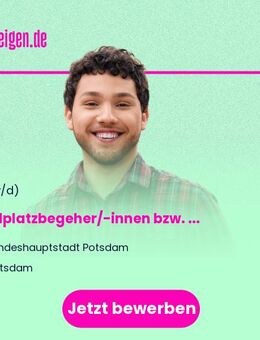 Spielplatzbegeher/-innen bzw. Spielplatzkontrolleur/-innen (m/w/d) - Potsdam