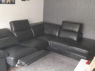 Leder Couch L Form integrierter elektronischer Sessel - Bergkamen