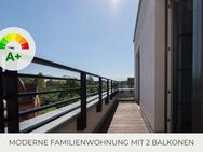 ** Moderne Wohnung über den Dächern Leipzigs | 2 moderne Bäder | 2 Terrassen | Parkett | Tiefgarage ** - Leipzig