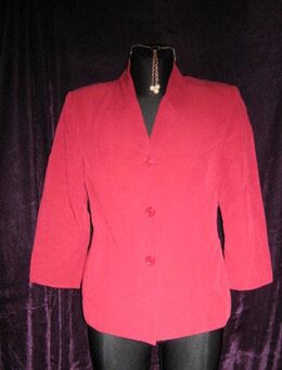 NEUw * Klassisch * edel * Business * Freizeit * Kostüm * Anzug * BLAZER "Street One" Gr. 36- 38, 40/ S- M * rot * - Riedlingen