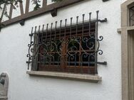geschmiedete Geländer und Fenstergitter Schmiedeeiserne Gitter - Überlingen Zentrum