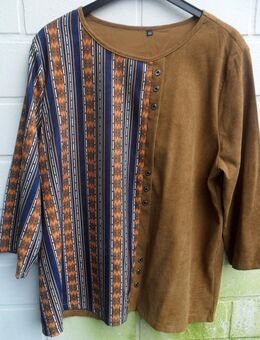 sehr schöne Damen Streifenmuster Hemd-Bluse Gr:4XL(48)*Neu* - Neunkirchen (Nordrhein-Westfalen)