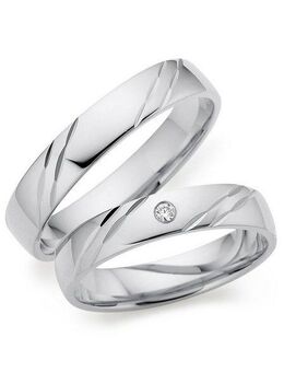 Phönix Trauring Schmuck, Made in Germany - wahlweise mit oder ohne Brillant