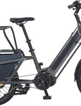 Prophete E-Bike Lastenrad Urbanicer 4.0, 9 Gang Shimano Cues Schaltwerk, Kettenschaltung, Mittelmotor, 720 Wh