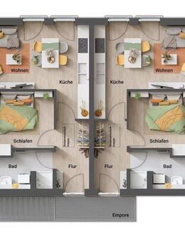 Drei Einheiten, ein Haus - mit dem Flair 180 Trio zur optimalen Vermietung - Gera