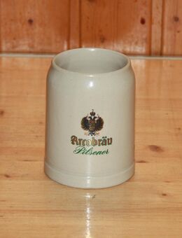 Arcobräu Pilsener Bierkrug Steingut Keramik Steinzeug 0,5L Vintage - Borken