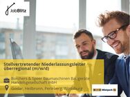 Stellvertretender Niederlassungsleiter überregional (m/w/d) - Goslar