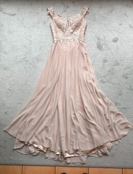 Neu : Mascara Märchen Braut Kleid, Gr.40, Champagner, Stickerei - Herzogenrath