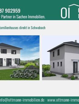 Neubau eines modernen Einfamilienhauses direkt in Schwabach - Schwabach