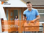Mitarbeiter Transport Administration (m/w/d) Tagschicht - Aichach