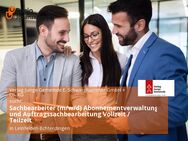Sachbearbeiter (m/w/d) Abonnementverwaltung und Auftragssachbearbeitung Vollzeit / Teilzeit - Leinfelden-Echterdingen